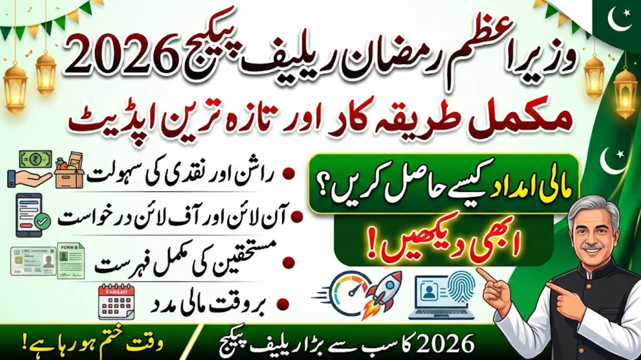 Prime Minister Ramzan Relief Package 2026