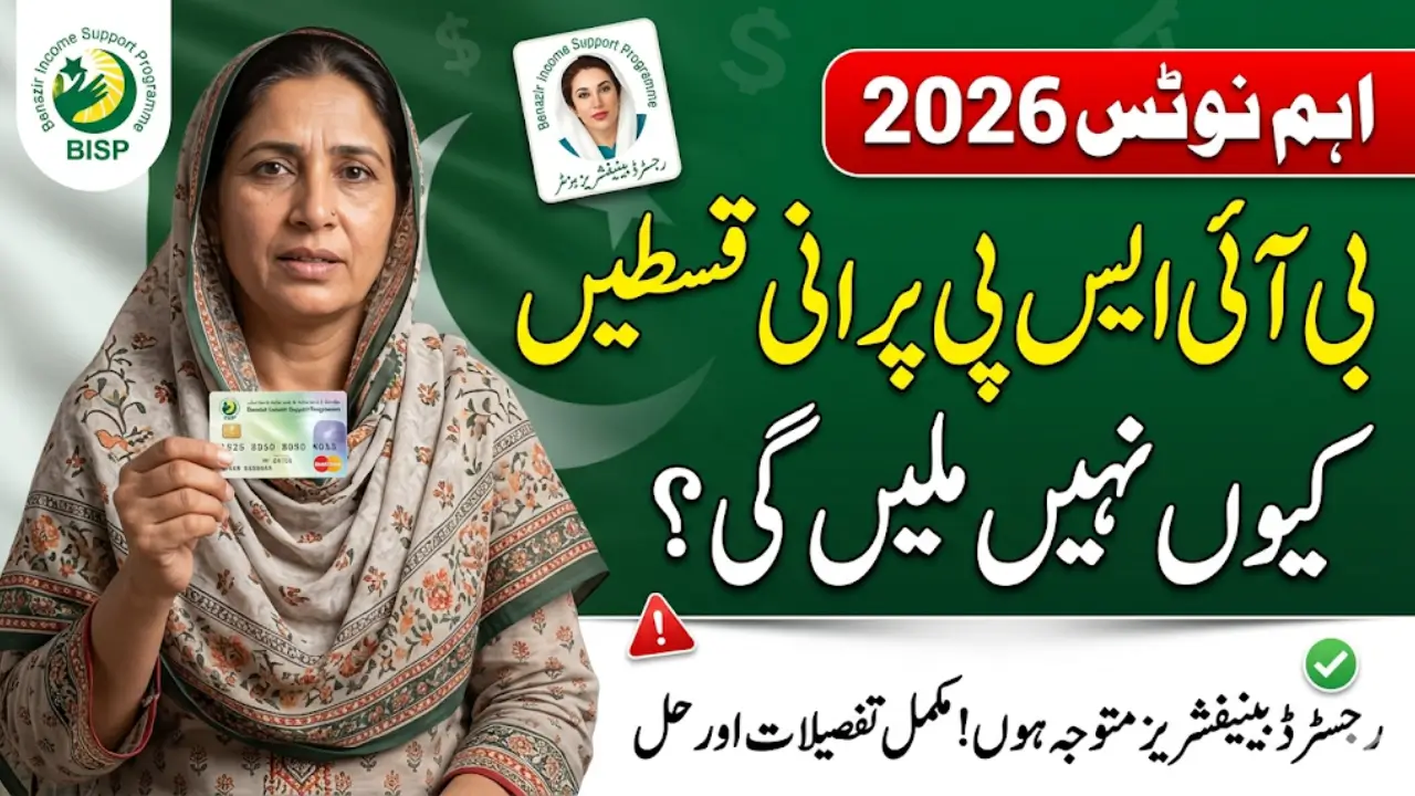 Why Registered BISP Beneficiaries Won’t Receive Old Payments – Important 2026 Notice