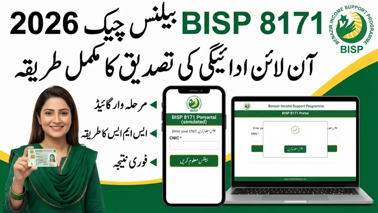 BISP 8171 Balance Check Guide – How to Confirm Your Payment Online in 2026