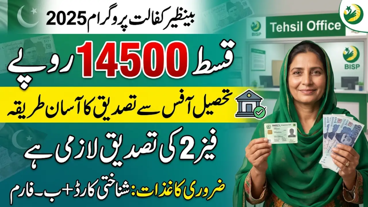 Benazir Kafalat 14500 Phase 2