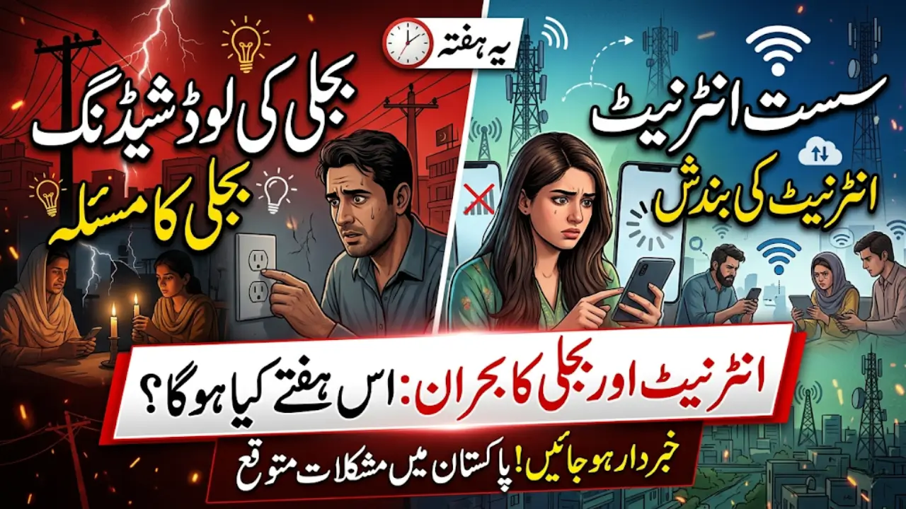 Internet and Electricity Problems Expected in Pakistan This Week