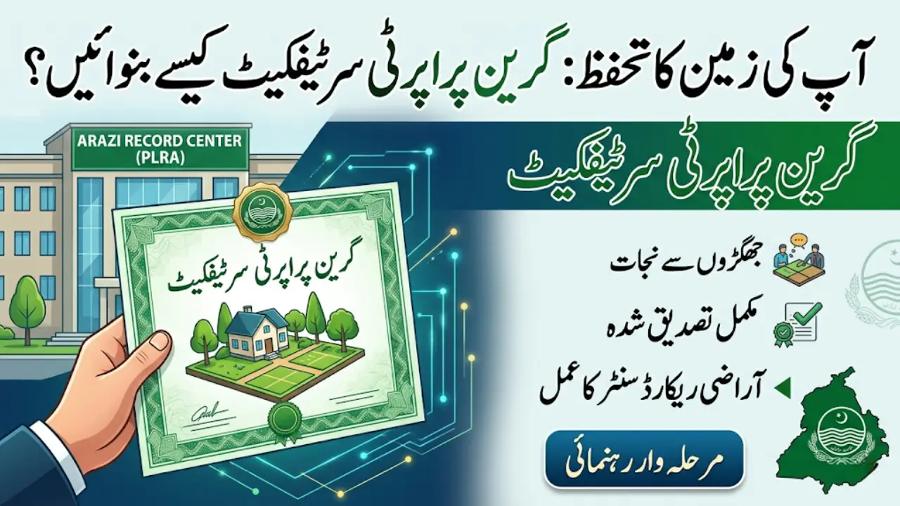 Step-by-Step Guide to Getting a Green Property Certificate in Punjab