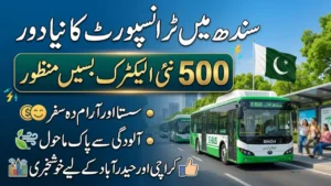 Sindh Approves 500 Electric Buses for Two Major Cities