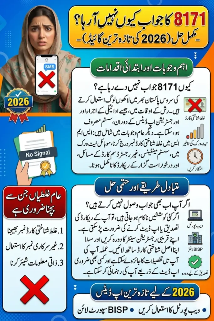8171 SMS No Reply? Here's What to Do in 2026
