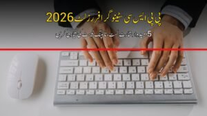 ppsc stenographer result 2026